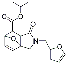 ISOPROPYL 3-(2-FURYLMETHYL)-4-OXO-10-OXA-3-AZATRICYCLO[5.2.1.0~1,5~]DEC-8-ENE-6-CARBOXYLATE 结构式