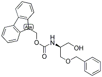 FMOC-D-SER(BZL)-OL 结构式