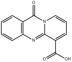 11-OXO-11H-PYRIDO[2,1-B]QUINAZOLINE-6-CARBOXYLIC ACID 结构式