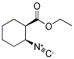 CIS-ETHYL-2-ISOCYANOCYCLO-HEXYLCARBOXYLATE 结构式