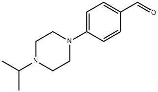 4-(4-ISOPROPYLPIPERAZIN-1-YL)BENZALDEHYDE 结构式