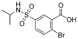 2-BROMO-5-[(ISOPROPYLAMINO)SULFONYL]BENZOIC ACID 结构式