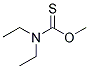 METHYL DIETHYLTHIOCARBAMATE 结构式