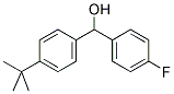 (4-(叔丁基)苯基)(4-氟苯基)甲醇 结构式