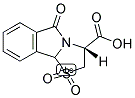 (R)-1,1,5-TRIOXO-2,3,5,9B-TETRAHYDRO-1H-1LAMBDA6-THIAZOLO[2,3-A]ISOINDOLE-3-CARBOXYLIC ACID 结构式