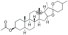 TIGOGENIN ACETATE 结构式