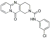 N-(3-CHLOROPHENYL)-11-OXO-4,11-DIHYDRO-1H-DIPYRIDO[1,2-A:4',3'-D]PYRIMIDINE-2(3H)-CARBOXAMIDE 结构式