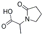 2-(2-OXO-PYRROLIDIN-1-YL)-PROPIONIC ACID 结构式