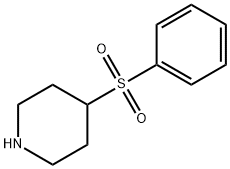4-苯磺酰基哌啶盐酸盐 结构式