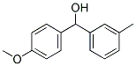 4-METHOXY-3'-METHYLBENZHYDROL 结构式