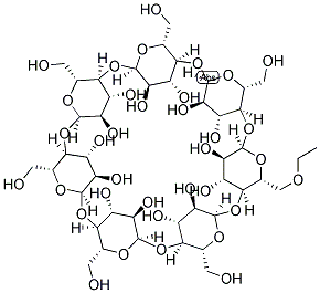 ETHYL BETA-CYCLODEXTRIN 结构式