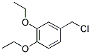 4-CHLOROMETHYL-1,2-DIETHOXY-BENZENE 结构式