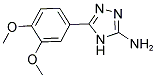 5-(3,4-DIMETHOXYPHENYL)-4H-1,2,4-TRIAZOL-3-AMINE 结构式