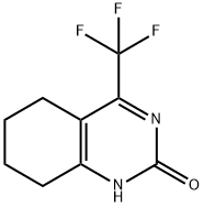 4-(三氟甲基)-5,6,7,8-四氢喹唑啉-2(1H)-酮 结构式