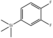 1-(TRIMETHYLSILYL)-3,4-DIFLUOROBENZENE 结构式