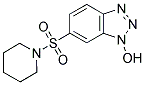 6-(PIPERIDINE-1-SULFONYL)-BENZOTRIAZOL-1-OL 结构式