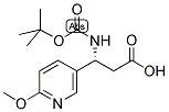 (R)-3-((tert-Butoxycarbonyl)amino)-3-(6-methoxypyridin-3-yl)propanoicacid