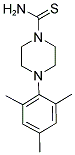 4-MESITYLPIPERAZINE-1-CARBOTHIOAMIDE 结构式