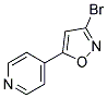 4-(3-BROMO-ISOXAZOL-5-YL)-PYRIDINE 结构式
