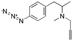 4-AZIDODEPRENYL 结构式