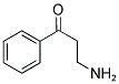 3-AMINO-1-PHENYL-1-PROPANONE 结构式