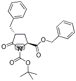 (2S,4R)-BENZYL-BOC-GAMMA-BENZYLPYROGLUTAMATE 结构式
