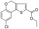 Ethyl 8-chloro-4H-thieno[3,2-c]chromene-2-carboxylate 结构式