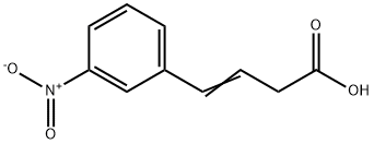 4-(3-NITROPHENYL)BUT-3-ENOIC ACID 结构式