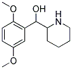 (2,5-DIMETHOXYPHENYL)(2-PIPERIDINYL)METHANOL 结构式