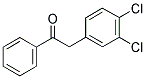 2-(3,4-DICHLOROPHENYL)ACETOPHENONE 结构式