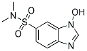 1-HYDROXY-N,N-DIMETHYL-1H-BENZIMIDAZOLE-6-SULFONAMIDE 结构式
