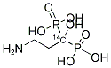 PAMIDRONIC ACID, [1-14C] 结构式