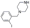 1-(2-IODOBENZYL)PIPERAZINE 结构式