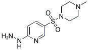 [5-(4-METHYL-PIPERAZINE-1-SULFONYL)-PYRIDIN-2-YL]-HYDRAZINE 结构式