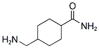 4-AMINOMETHYL-CYCLOHEXANECARBOXYLIC ACID AMIDE 结构式