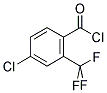 4-CHLORO-2-(TRIFLUOROMETHYL)BENZOYL CHLORIDE 结构式