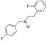 N-(4-FLUOROBENZYL)-2-(2-FLUOROPHENYL)ETHANAMINE 结构式