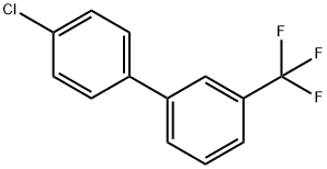 4'-CHLORO-3-TRIFLUOROMETHYL-BIPHENYL 结构式