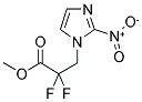 METHYL 2,2-DIFLUORO-3-(2-NITROIMIDAZOL-1-YL)-PROPIONATE 结构式