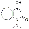 1-(DIMETHYLAMINO)-4-HYDROXY-1,5,6,7,8,9-HEXAHYDRO-2H-CYCLOHEPTA[B]PYRIDIN-2-ONE 结构式