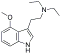 4-METHOXY-N,N-DIETHYL TRYPTAMINE 结构式