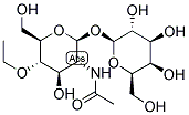 (BETA-1-[D-GALACTOPYRANOSYL])-4-O-ETHYL-(BETA-1-[2-N-ACETYLAMINO-2-DEOXY-D-GLUCO-PYRANOSIDE]) 结构式
