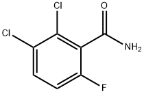 2,3-二氯-6-氟苯甲酰胺 结构式