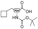 Boc-beta-cyclobutyl-D-Ala-OH 结构式