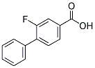 2-FLUOROBIPHENYL-4-CARBOXYLIC ACID 结构式