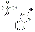 3-METHYL-1,3-BENZOTHIAZOL-2(3H)-IMINE WITH SULFURIC ACID MONOMETHYL ESTER 结构式