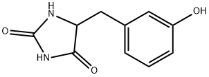 5-(3'-HYDROXYBENZYL)HYDANTOIN 结构式