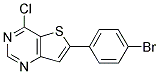 6-(4-BROMOPHENYL)-4-CHLOROTHIENO[3,2-D]PYRIMIDINE 结构式