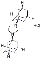 1,3-DIADAMANTYL-IMIDAZOLIDINIUM-CHLORIDE 结构式