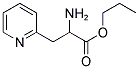 2-AMINO-3-PYRIDIN-2-YL-PROPIONIC ACID PROPYL ESTER 结构式
